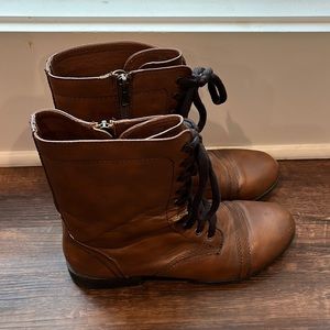 Madden Girl brown boots size 10